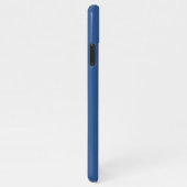 Coque iPhone 11Pro Max Bleu ébloui (couleur solide) (Côté droit)