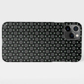 Coque iPhone 11Pro Max Boîtier de téléphone Black Circular Delight (Dos Horizontal)