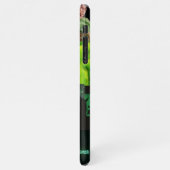 Coque iPhone 11Pro Max Boîtier de téléphone vert esthétique (Côté gauche)