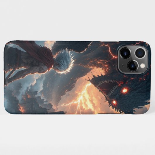 Coque iPhone 11Pro Max Boîtier téléphonique Anime (Dos Horizontal)