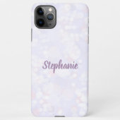 Coque iPhone 11Pro Max Bokeh Charm Silver (Dos)
