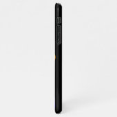 Coque iPhone 11Pro Max Bouledogue français cœur néon (Côté gauche)