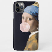 Coque iPhone 11Pro Max Bubble Gum Diva avec oreille perle (Dos)