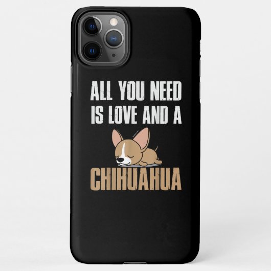 Coque iPhone 11Pro Max Cadeaux Pour Chihuahua Lover | Cadeaux Cute Chihuh (Dos)