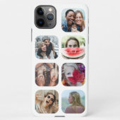Coque iPhone 11Pro Max Carré moderne photo Keepsaké blanc (Dos)