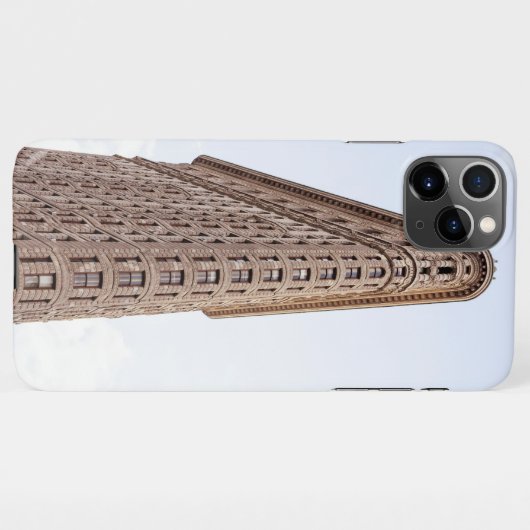 Coque iPhone 11Pro Max Carte postale Flatiron building (Dos Horizontal)
