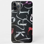 Coque iPhone 11Pro Max Cavalier noir (Dos)