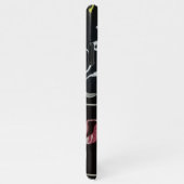 Coque iPhone 11Pro Max Cavalier noir (Côté droit)