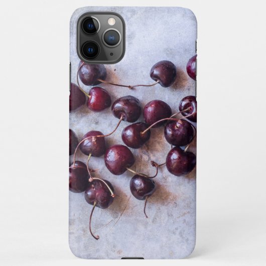 Coque iPhone 11Pro Max Cerises (Dos)