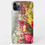 Coque iPhone 11Pro Max Champ de fleurs de Dahlia (Dos)