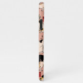 Coque iPhone 11Pro Max chats japonais Ukiyo-e Funny kitty (Côté droit)