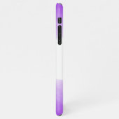 Coque iPhone 11Pro Max Chic Purple Ombre Nom Lettre Monogram coque iphone (Côté gauche)