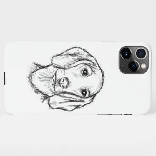 Coque iPhone 11Pro Max Chien-chien dragon (Dos Horizontal)