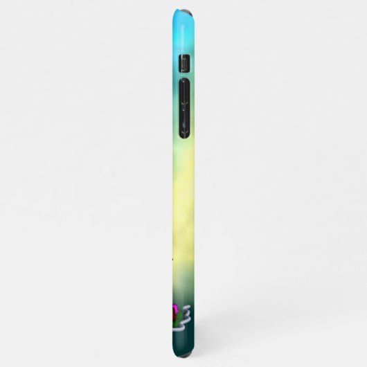 Coque iPhone 11Pro Max Chiot dans une boîte, Joyeux Noël (Côté gauche)
