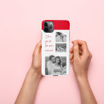 Coque iPhone 11Pro Max Collage Couple Photo & Romantic Citation Love You<br><div class="desc">Collage Couple Photo & Citation Romantique Vous Aimez</div>