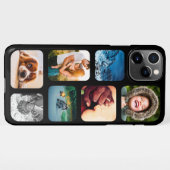 Coque iPhone 11Pro Max Collage photo iPhone11 Pro Max 7 arrondi (Dos Horizontal)