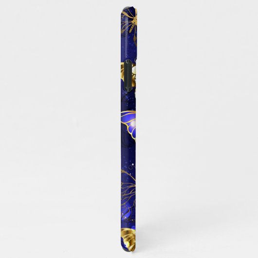 Coque iPhone 11Pro Max Composition avec les papillons Sapphire (Côté droit)