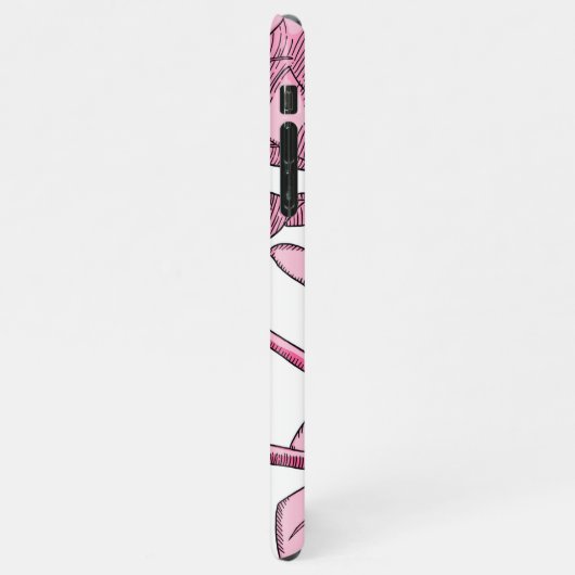 Coque iPhone 11Pro Max Conception de feuilles Whimsical, monstère (Côté gauche)