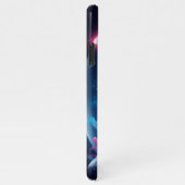 Coque iPhone 11Pro Max conception de galaxie de loup solitaire (Côté droit)