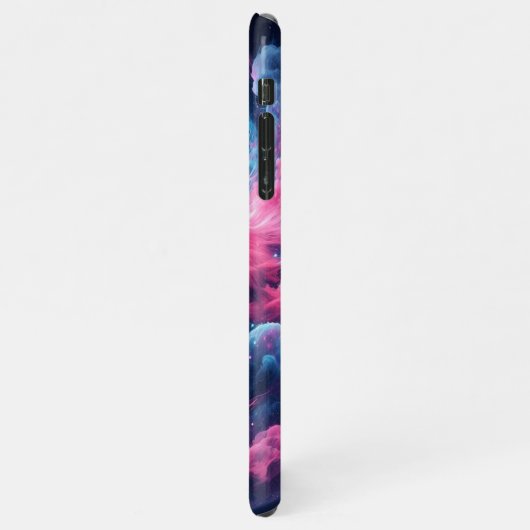 Coque iPhone 11Pro Max conception de galaxie de loup solitaire (Côté gauche)