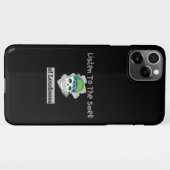 Coque iPhone 11Pro Max Conception drôle du cerveau (Dos Horizontal)