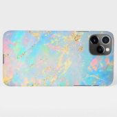 Coque iPhone 11Pro Max conception en pierre optique (Dos Horizontal)