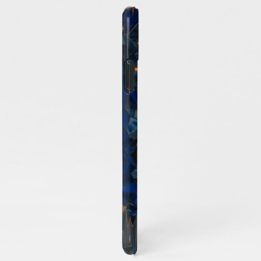 Coque iPhone 11Pro Max Conception solaire et lune en verre tendu (Côté droit)