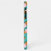 Coque iPhone 11Pro Max Congés gaufres crème glacée et motif de yaourt con (Côté gauche)