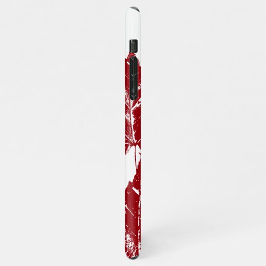 Coque iPhone 11Pro Max Cool Canada Coque iphone Canada Souvenir Feuille d (Côté gauche)