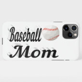 Coque iPhone 11Pro Max Coque iphone de la maman de baseball (Dos Horizontal)