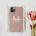 Coque iPhone 11Pro Max Coque iphone initial minimaliste de la petite fill<br><div class="desc">Coque iphone initial minimaliste de la petite fille</div>