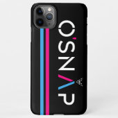 Coque iPhone 11Pro Max coque iphone noir O'Snap (Dos)