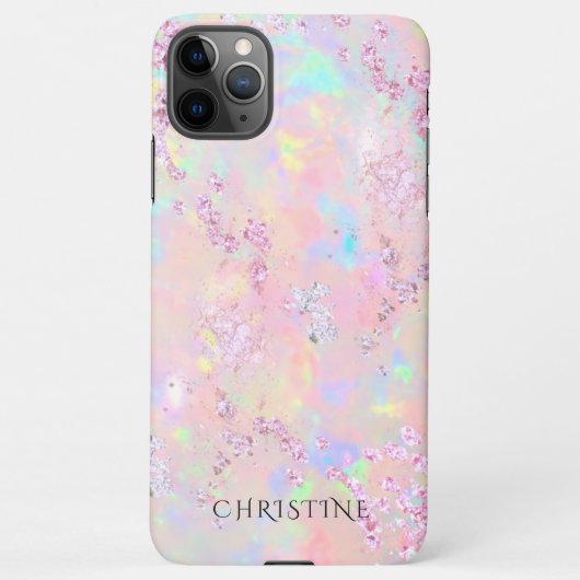 Coque iPhone 11Pro Max coque iphone photo de conception minérale optique (Dos)
