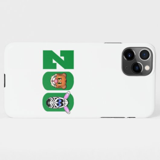 Coque iPhone 11Pro Max Coque iphone ZOO (Dos Horizontal)