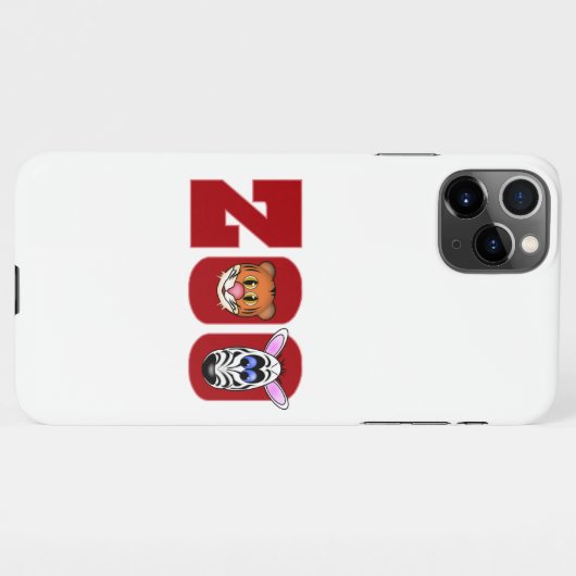 Coque iPhone 11Pro Max Coque iphone ZOO (Dos Horizontal)