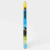 Coque iPhone 11Pro Max Cosmic Chromatic Splatter: Abstract Orbit (Côté gauche)