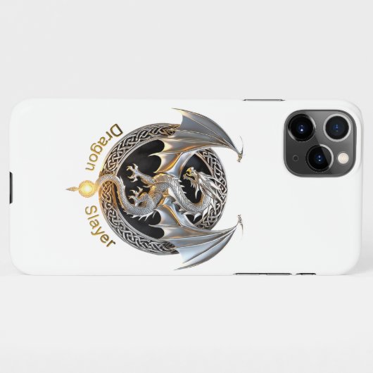 Coque iPhone 11Pro Max Couche de dragon (Dos Horizontal)