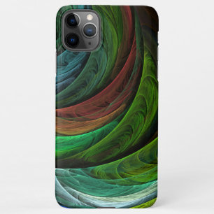 Coque iPhone 11Pro Max Couleur Gloire Moderne Art Abstrait Motif Élégant
