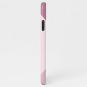 Coque iPhone 11Pro Max Couleur rose pâle Rose bleu mauve personnalisé (Côté droit)