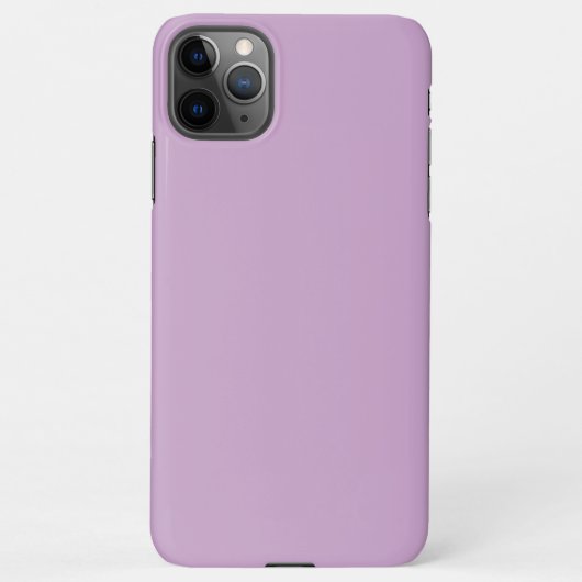 Coque iPhone 11Pro Max Couleur solide Lilac (Dos)