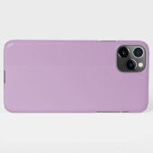 Coque iPhone 11Pro Max Couleur solide Lilac (Dos Horizontal)