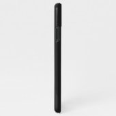 Coque iPhone 11Pro Max Couleur solide noire Eerie (Côté droit)