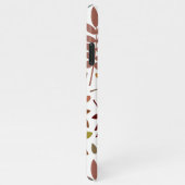 Coque iPhone 11Pro Max Couleurs d'automne en blanc pour les Feuilles tomb (Côté droit)