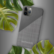 Coutume Faux Léger Moyen Gris Foncé Look Cuir