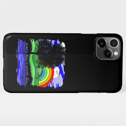 Coque iPhone 11Pro Max Couverture jour des terres Pour L'iPad Mini (Dos Horizontal)