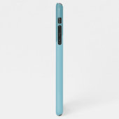Coque iPhone 11Pro Max Custom Aqua Turquoise Seafoam Ocean Blue (Côté gauche)