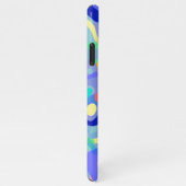 Coque iPhone 11Pro Max Cute Abstrait Pastel Neon Motif répétitif (Côté droit)