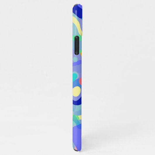 Coque iPhone 11Pro Max Cute Abstrait Pastel Neon Motif répétitif (Côté droit)