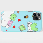 Coque iPhone 11Pro Max Cute cloud food frog phone case (Dos Horizontal)