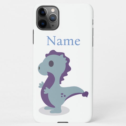 Coque iPhone 11Pro Max Cute Dinosaur Paire Thunder_Cove (Dos)
